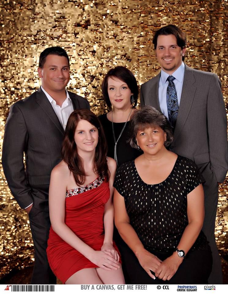 Diane Barker Foreman and family 2015